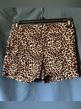 New York & Company Leopard Print Shorts